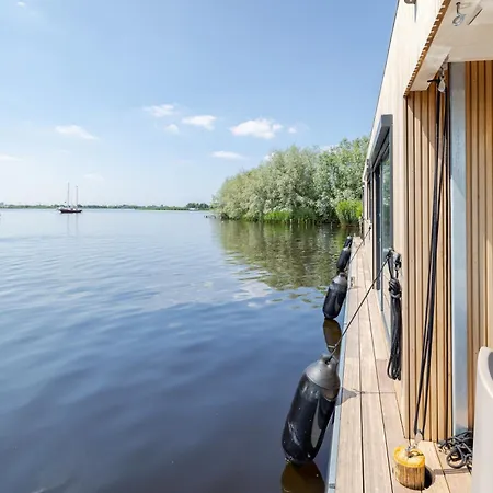 Surla Houseboat Sunrise Kaag With Free Tender Boat