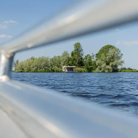 Surla Houseboat Sunrise Kagerplassen With Tender Bådhotel *